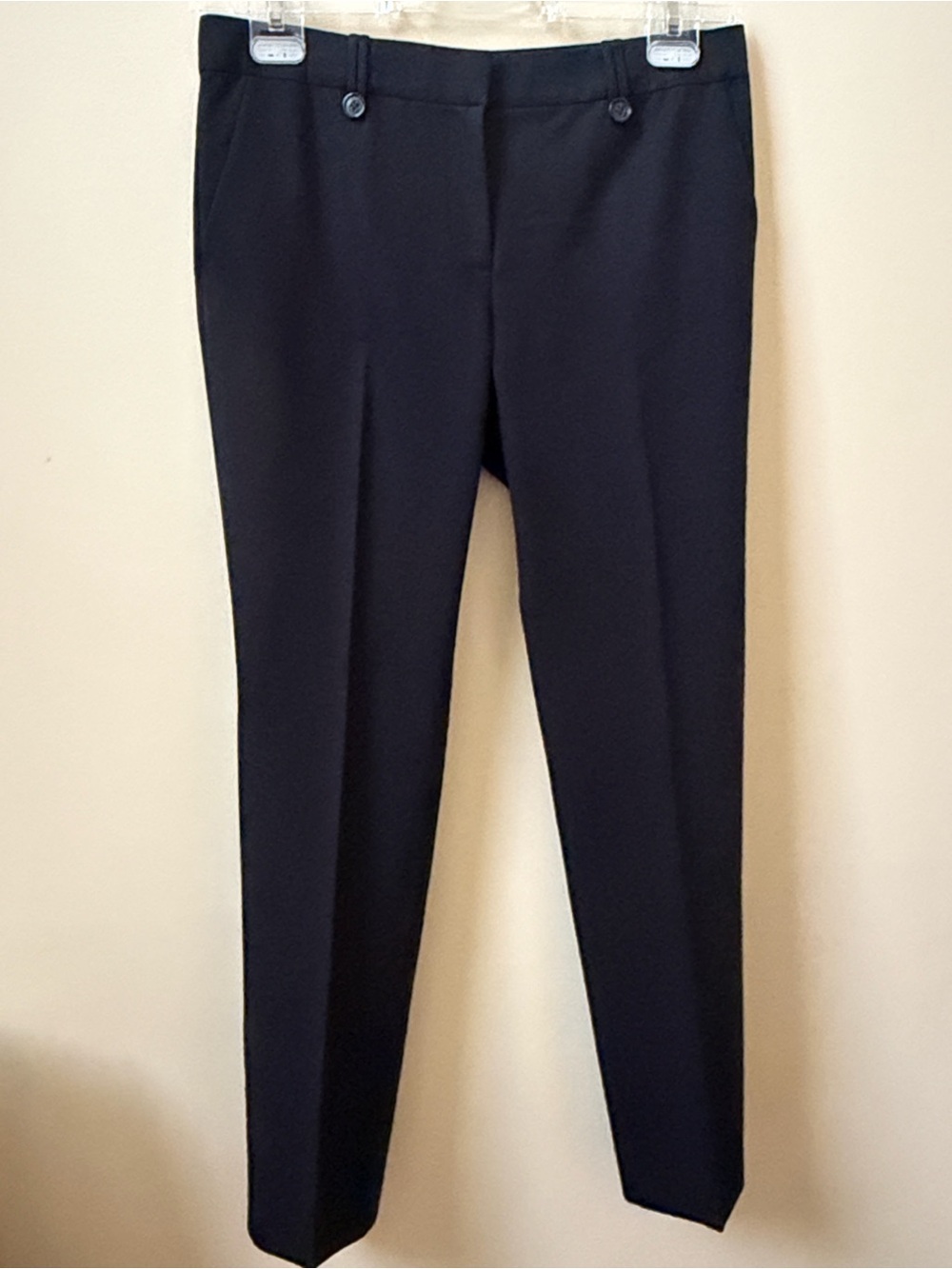 Magaschoni Black Tailored Ponte Trousers